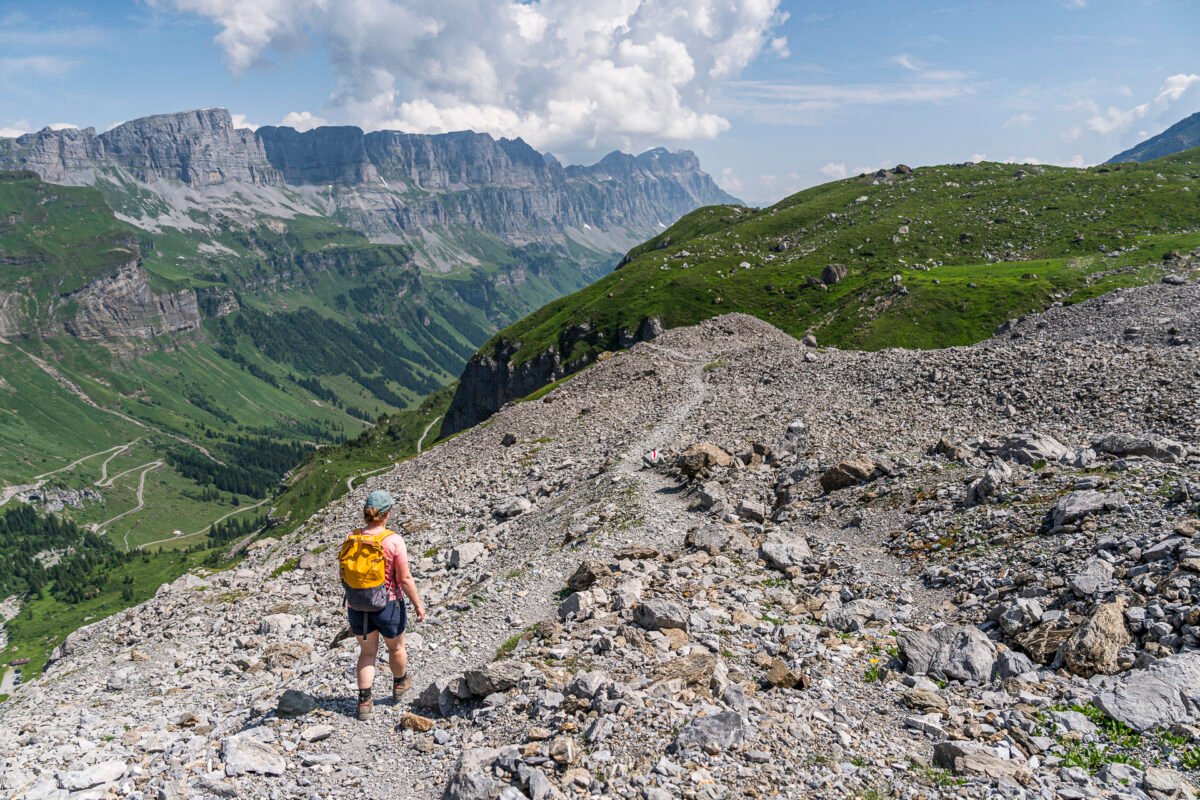 Wanderung auf dem Clariden Höhenweg