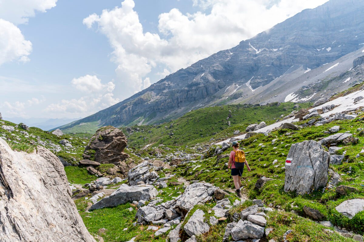 Clariden Höhenweg Wanderung